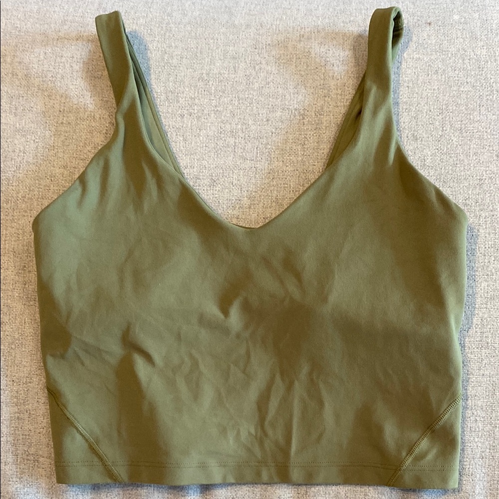 ⭐️2 for 50⭐️ Align tank in Bronze Green